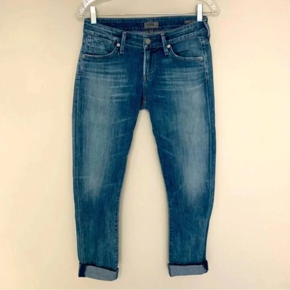 Agolde Chloe Low Rise  Slim Ankle Jeans 26 - Picture 2 of 14